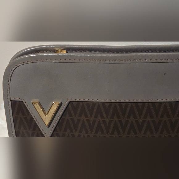Mario Valentino Vintage Zipper Clutch